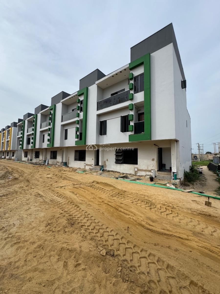 Very Spacious 4 Bedroom Terrace Duplex with Bq, Communal Swimming Pool, Ogudu Gra, Gra, Ogudu, Lagos, Terraced Duplex for Sale
