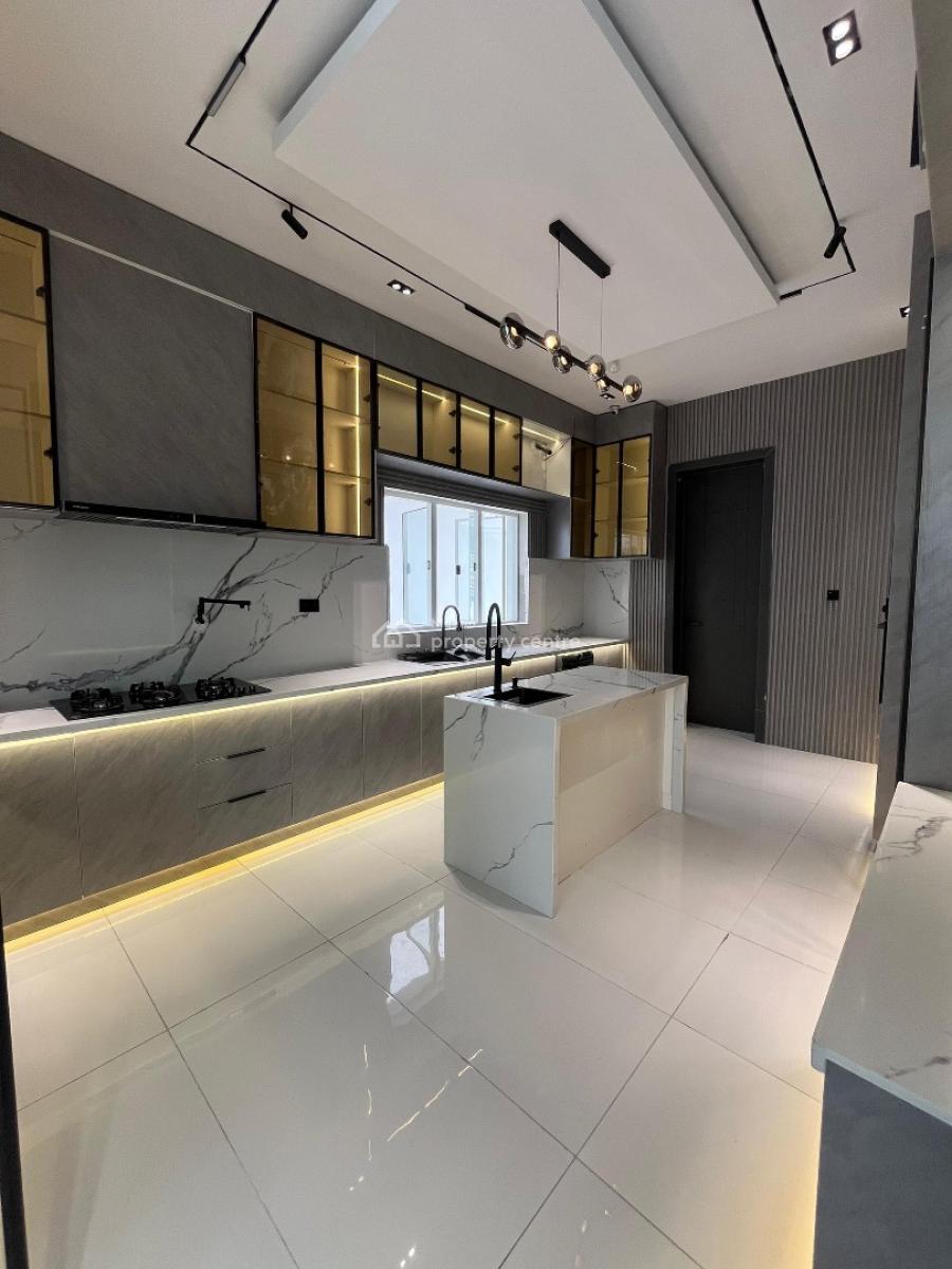 Contemporary 5 Bedroom Detached Duplex with Pool, Cinema & Gym, Osapa, Lekki, Lagos, House for Sale