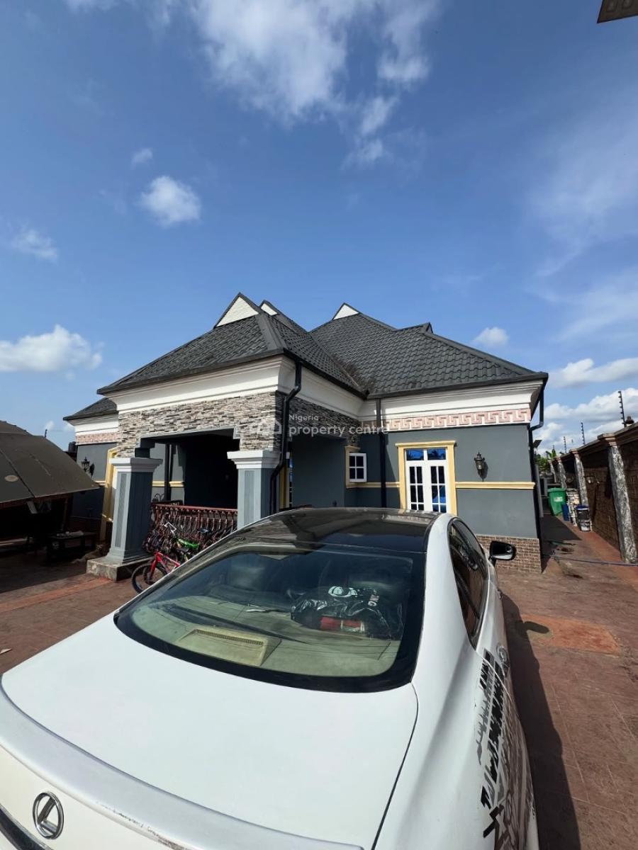 Furnished 4 Bedroom Detached Bungalow, Off Nta Road, Cornerstone, Port-harcourt, Port Harcourt, Rivers, Detached Bungalow for Sale