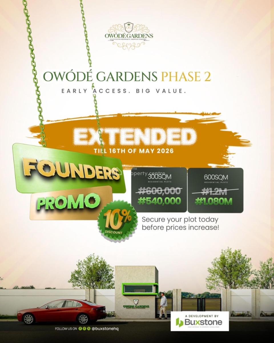 Owode Gardens 2, Owode, Ado-odo/ota, Ogun, Mixed-use Land for Sale