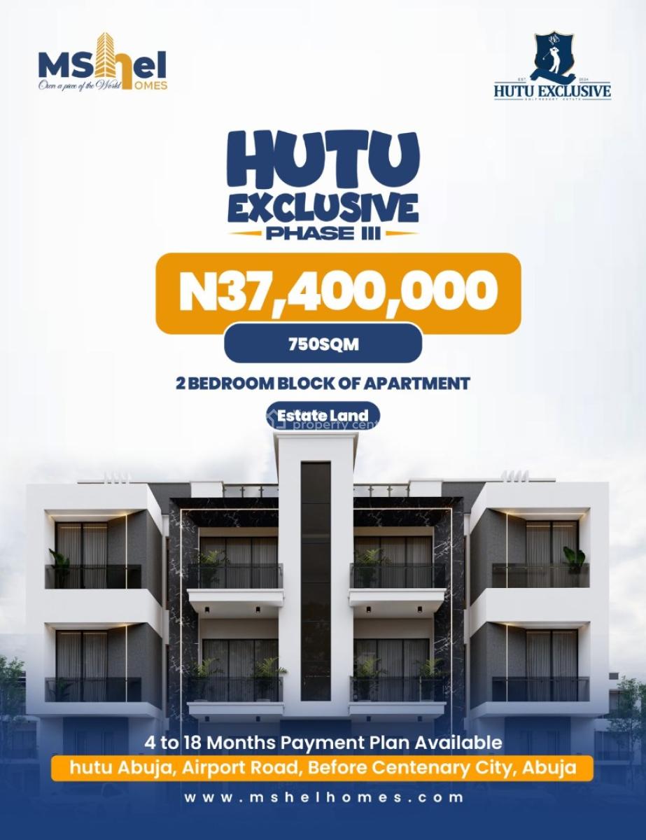 Hutu Exclusive Plots of Land, Before Centenary City, Lugbe District, Abuja, Land for Sale