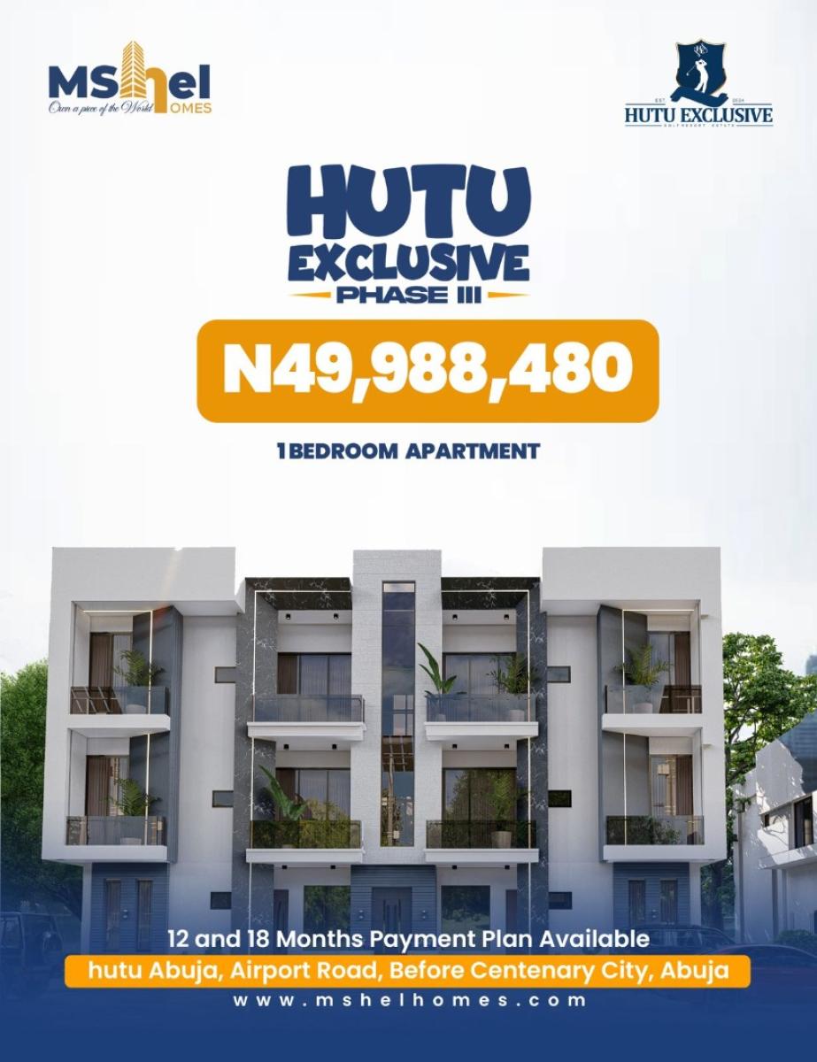 Hutu Exclusive Plots of Land, Before Centenary City, Lugbe District, Abuja, Residential Land for Sale