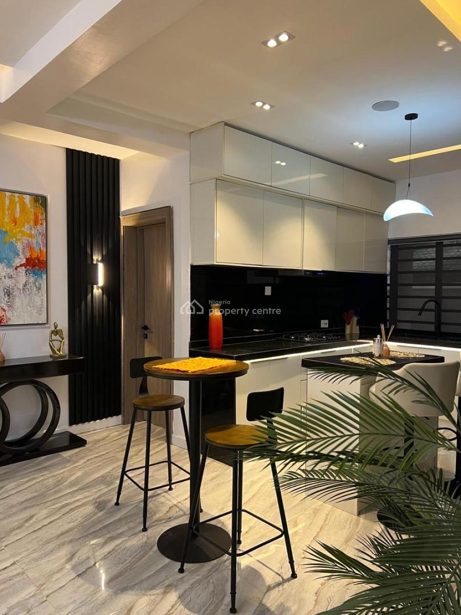 a Brand New Luxury 2 Bedroom with 2 Balconies, Ps5, Gym, Smart Door, Lekki Phase 1, Lekki, Lagos, Flat / Apartment Short Let