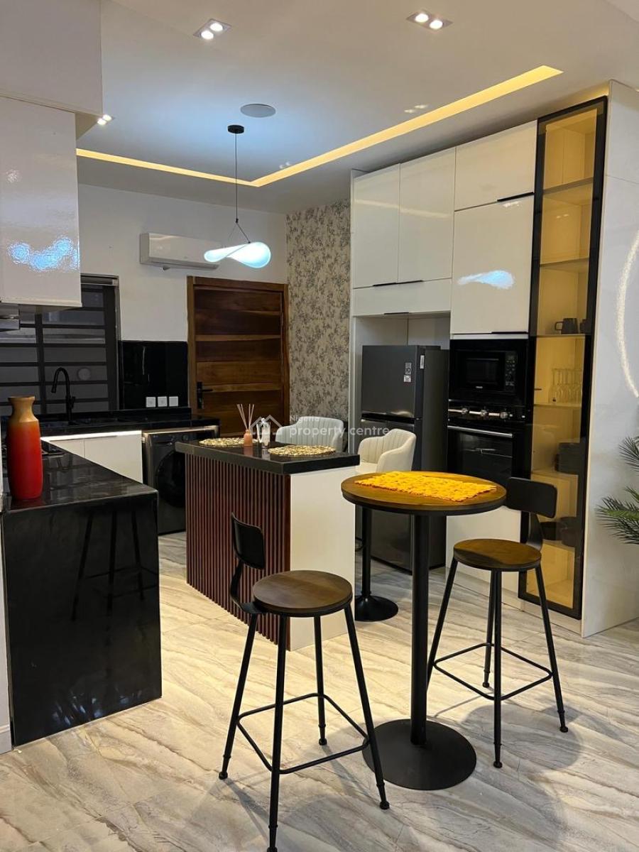 a Brand New Luxury 2 Bedroom with 2 Balconies, Ps5, Gym, Smart Door, Lekki Phase 1, Lekki, Lagos, Flat / Apartment Short Let