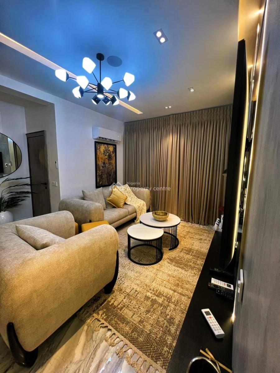 a Brand New Luxury 2 Bedroom with 2 Balconies, Ps5, Gym, Smart Door, Lekki Phase 1, Lekki, Lagos, Flat / Apartment Short Let