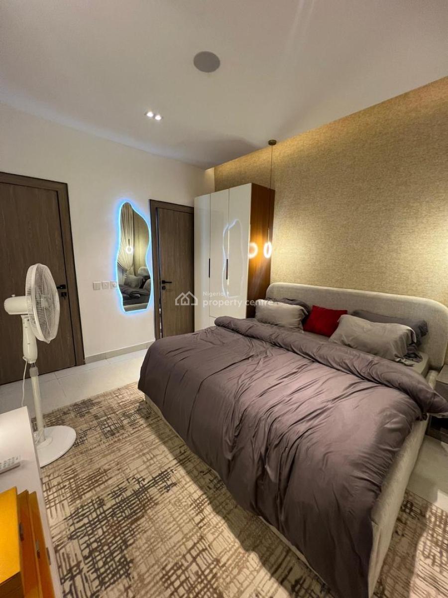 a Brand New Luxury 2 Bedroom with 2 Balconies, Ps5, Gym, Smart Door, Lekki Phase 1, Lekki, Lagos, Flat / Apartment Short Let