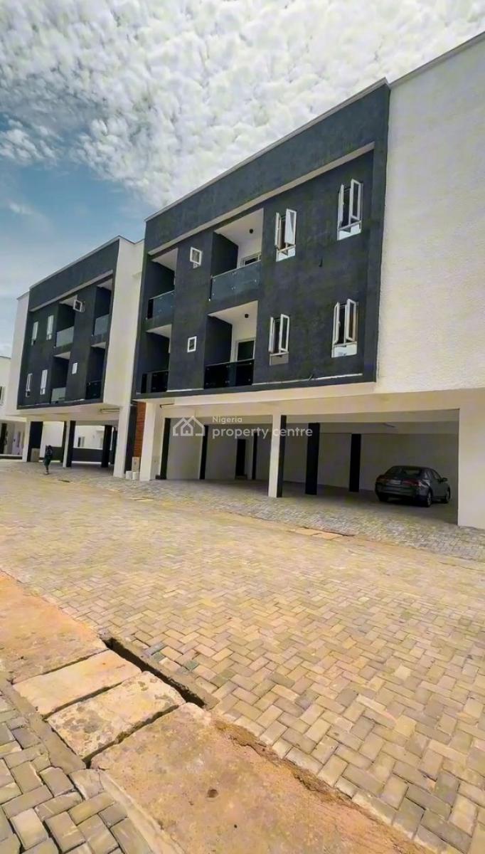 Tasteful Luxury 3 Bedroom Terrace Duplex + Solar, Gym,pool, Playground, Sangotedo Lekki, Sangotedo, Ajah, Lagos, Terraced Duplex for Sale
