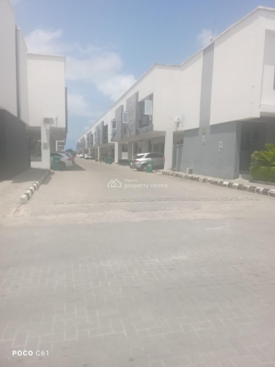 Tasteful Luxury 3 Bedroom Terrace Duplex + Solar, Gym,pool, Playground, Sangotedo Lekki, Sangotedo, Ajah, Lagos, Terraced Duplex for Sale