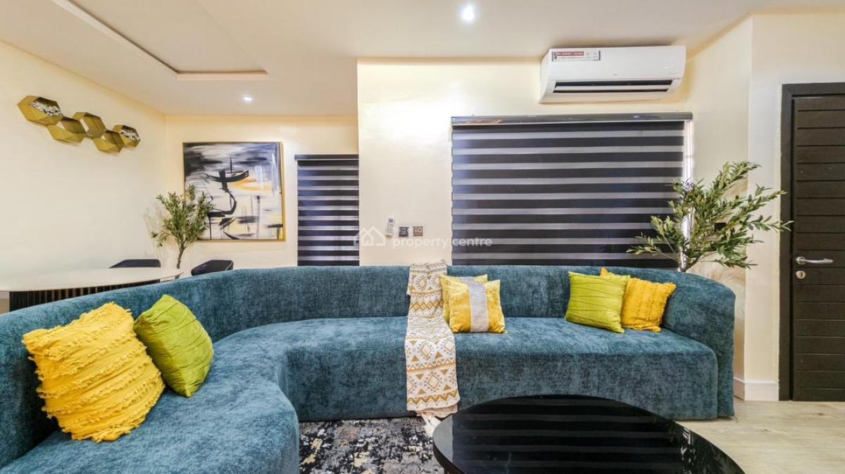 a Brand New Luxury 2 Bedroom with 2 Balconies, Ps5, Gym, Smart Door, Lekki Phase 1, Lekki, Lagos, Flat / Apartment Short Let