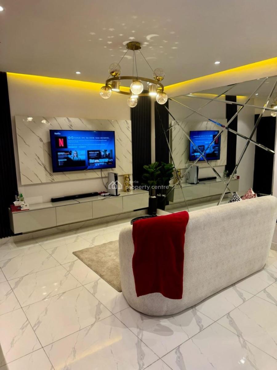 Our Stylish 1 Bedroom Apartment with Swimming Pool, Smartlock Door & B, Lekki Phase 1, Lekki, Lagos, Flat / Apartment Short Let