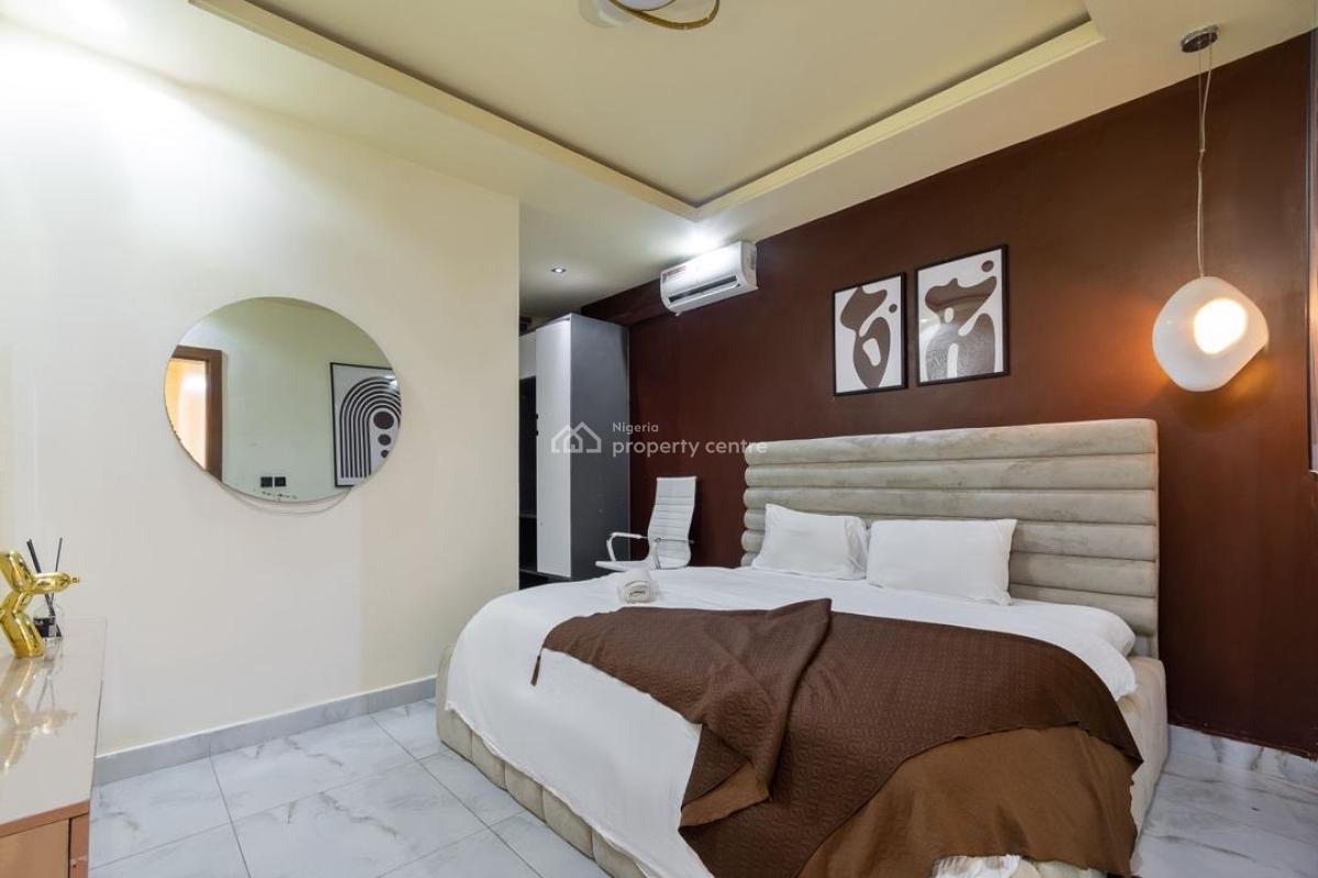 Our Stylish 1 Bedroom Apartment with Swimming Pool, Smartlock Door & B, Lekki Phase 1, Lekki, Lagos, Flat / Apartment Short Let