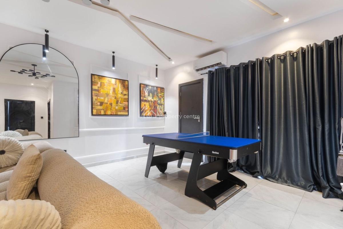 Brand New Smart Luxury 2 Bedroom Maisonette Apartment with Snooker, Old Ikoyi, Ikoyi, Lagos, Flat / Apartment Short Let