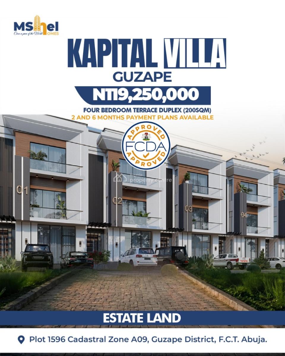 Plot of Land, By H Medix, Guzape District, Abuja, Residential Land for Sale