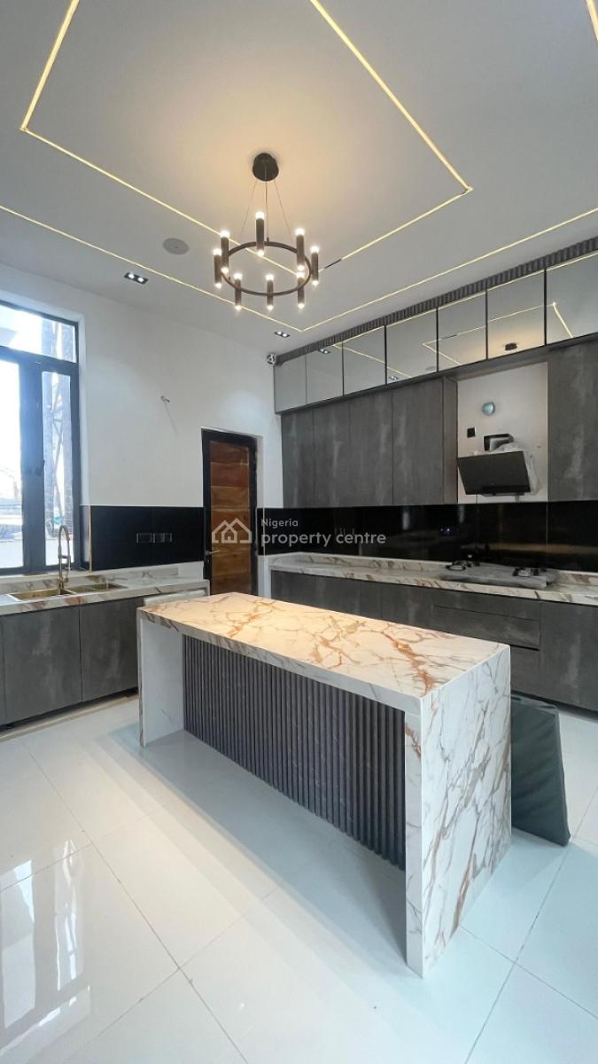 Elegant 5bedroom Fully Detached Duplex with Bq, Chevron, Lekki, Lagos, Detached Duplex for Sale