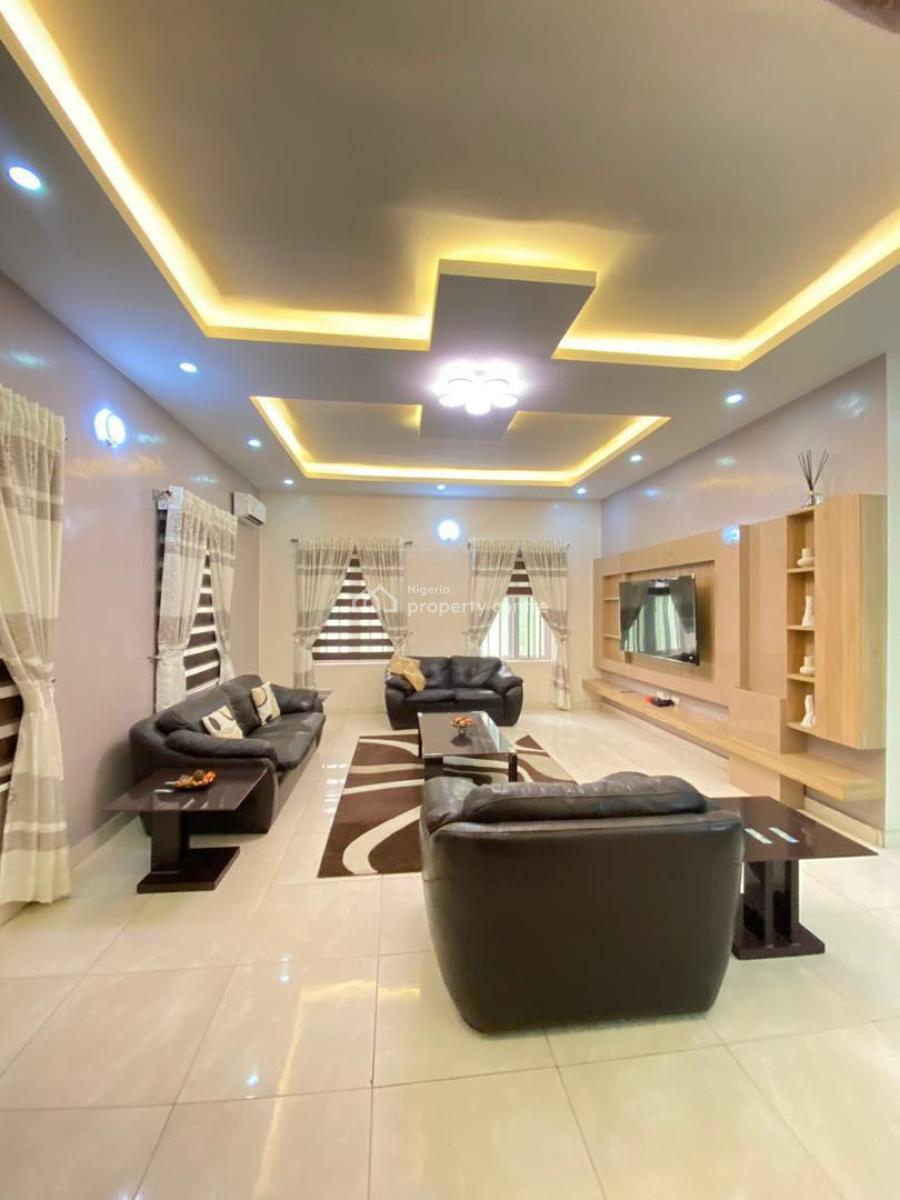 Fully Furnished 5 Bedroom Detached House with a Room Bq, Osapa, Lekki, Lagos, Detached Duplex for Rent