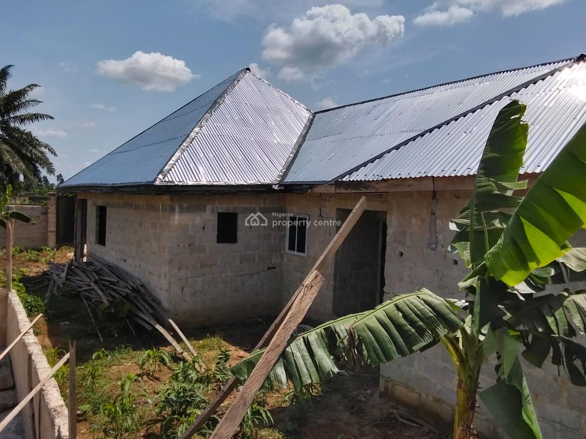 2 Plots of Land with Roofed Detached Bungalow, Siphon Road Rumuchiolu Eneka, Eneka, Port Harcourt, Rivers, Detached Bungalow for Sale