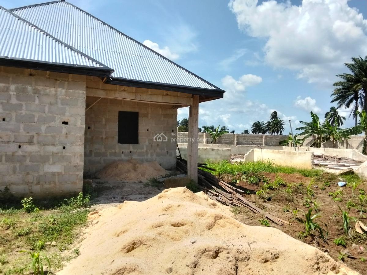 2 Plots of Land with Roofed Detached Bungalow, Siphon Road Rumuchiolu Eneka, Eneka, Port Harcourt, Rivers, Detached Bungalow for Sale
