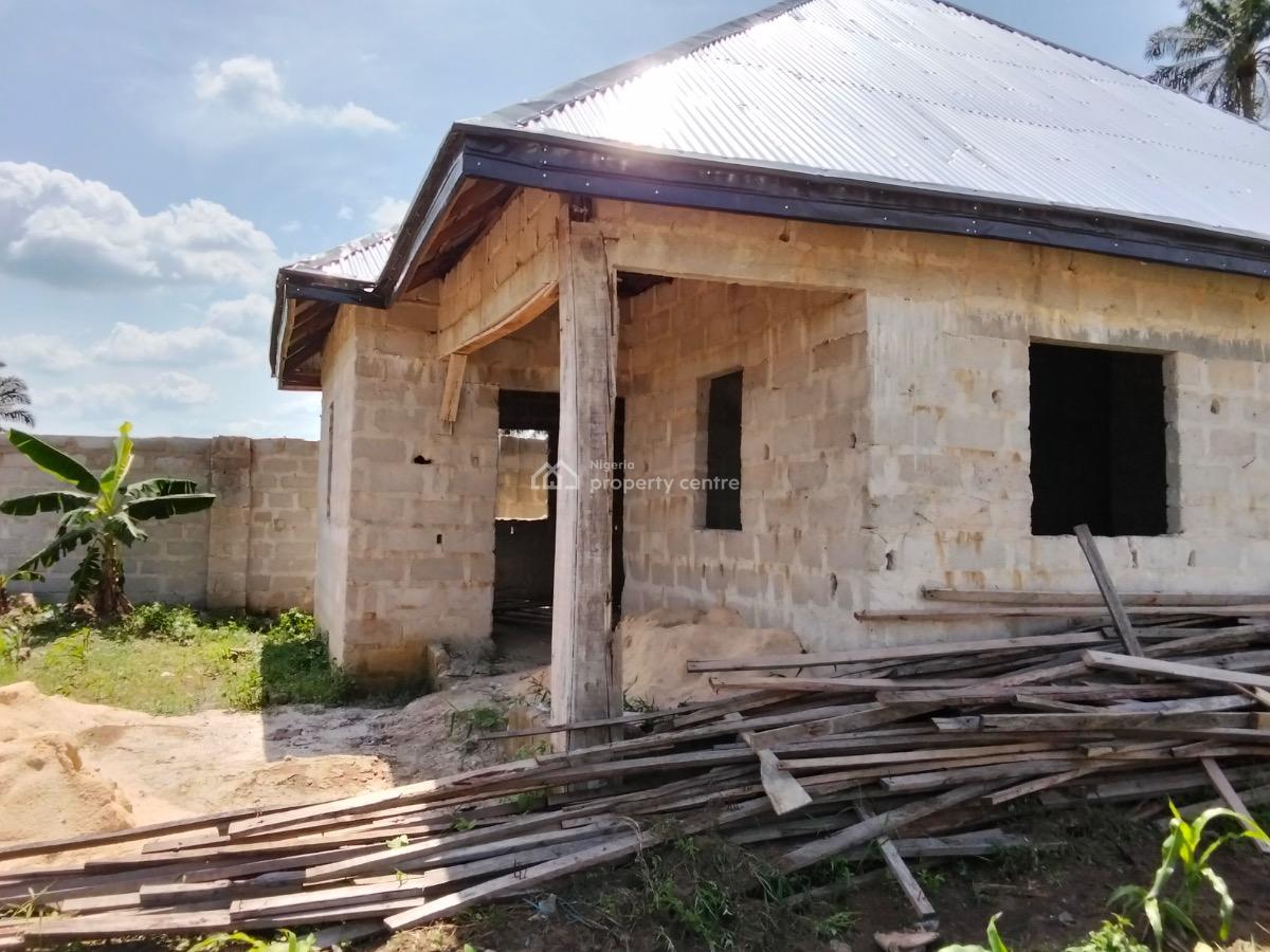 2 Plots of Land with Roofed Detached Bungalow, Siphon Road Rumuchiolu Eneka, Eneka, Port Harcourt, Rivers, Detached Bungalow for Sale