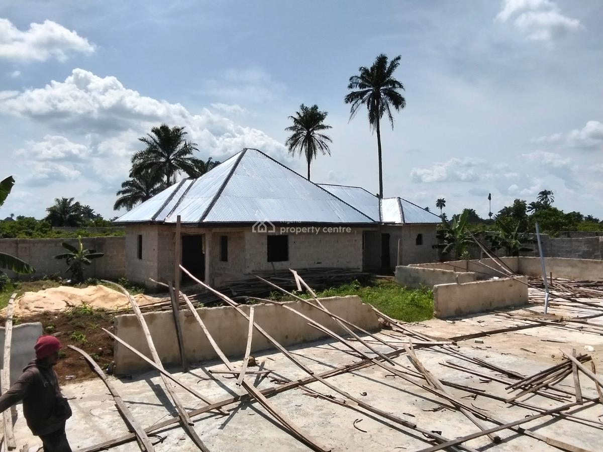 2 Plots of Land with Roofed Detached Bungalow, Siphon Road Rumuchiolu Eneka, Eneka, Port Harcourt, Rivers, Detached Bungalow for Sale