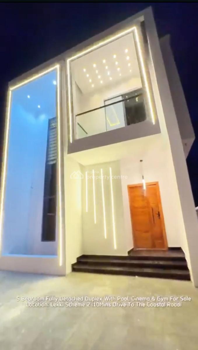 a 5 Bedroom Duplex, Lekki Phase 2, Ajah, Lagos, Detached Duplex for Sale