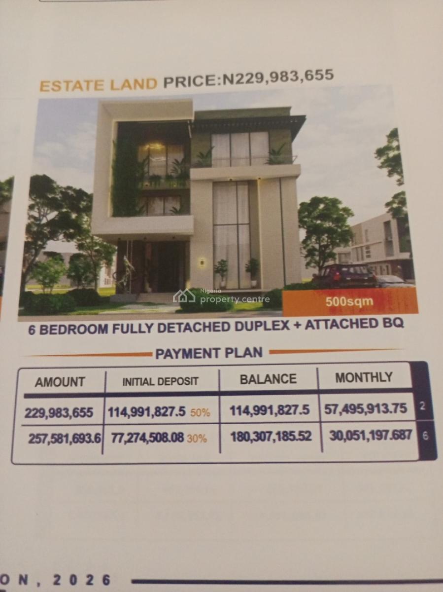 Plot of Land, By Hotel The Bentley, Wuye, Abuja, Residential Land for Sale
