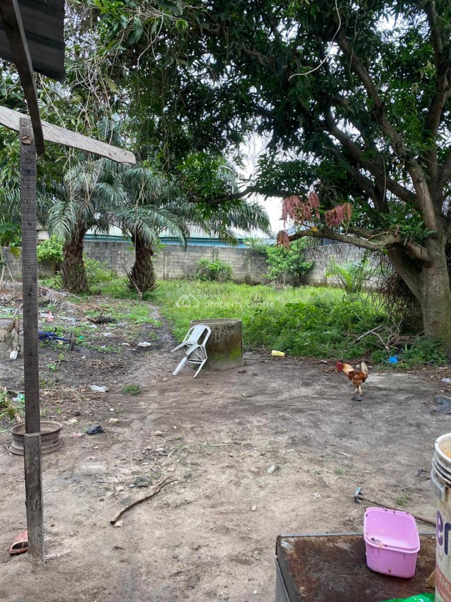 Fenced and Gated Land with 4 Rolls of Shops, Badore Road, Badore, Ajah, Lagos, Mixed-use Land for Sale