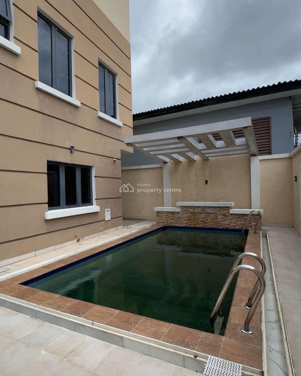 Magnificent 5 Bedroom Detached Duplex with Pool in Serene Estate, Omole Phase 1, Ikeja, Lagos, Detached Duplex for Sale