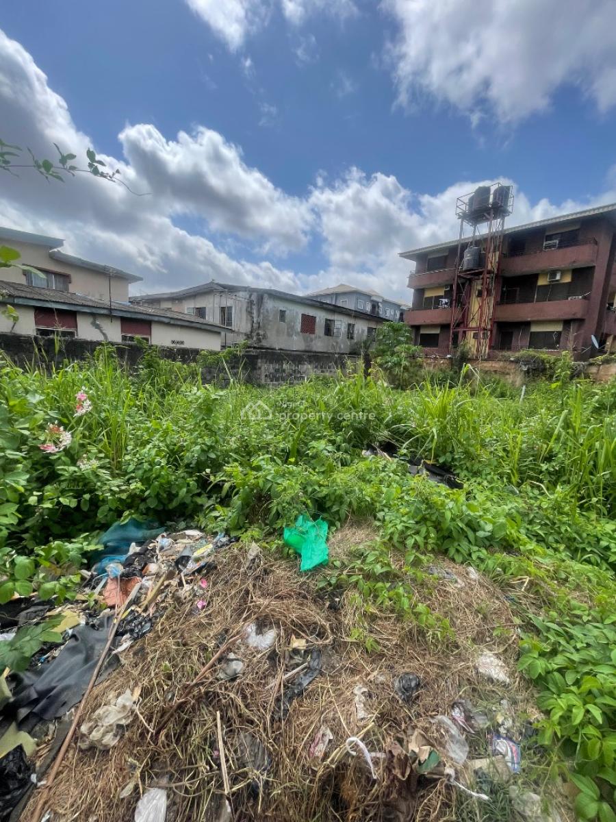 a Plot   Land Strategically Located on a Tarred Road, Off Brown Road Aguda Surulere Lagos, Surulere, Lagos, Mixed-use Land for Sale