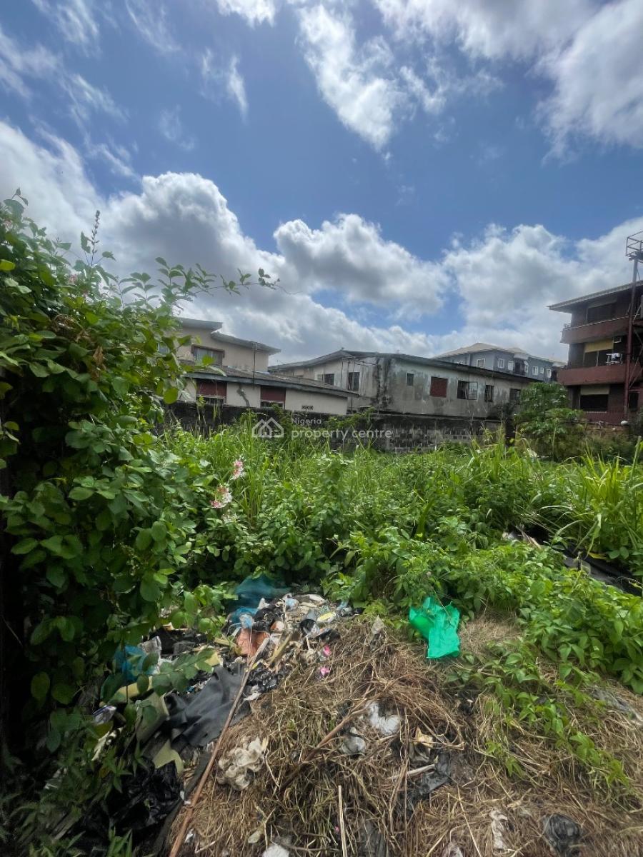 a Plot   Land Strategically Located on a Tarred Road, Off Brown Road Aguda Surulere Lagos, Surulere, Lagos, Mixed-use Land for Sale