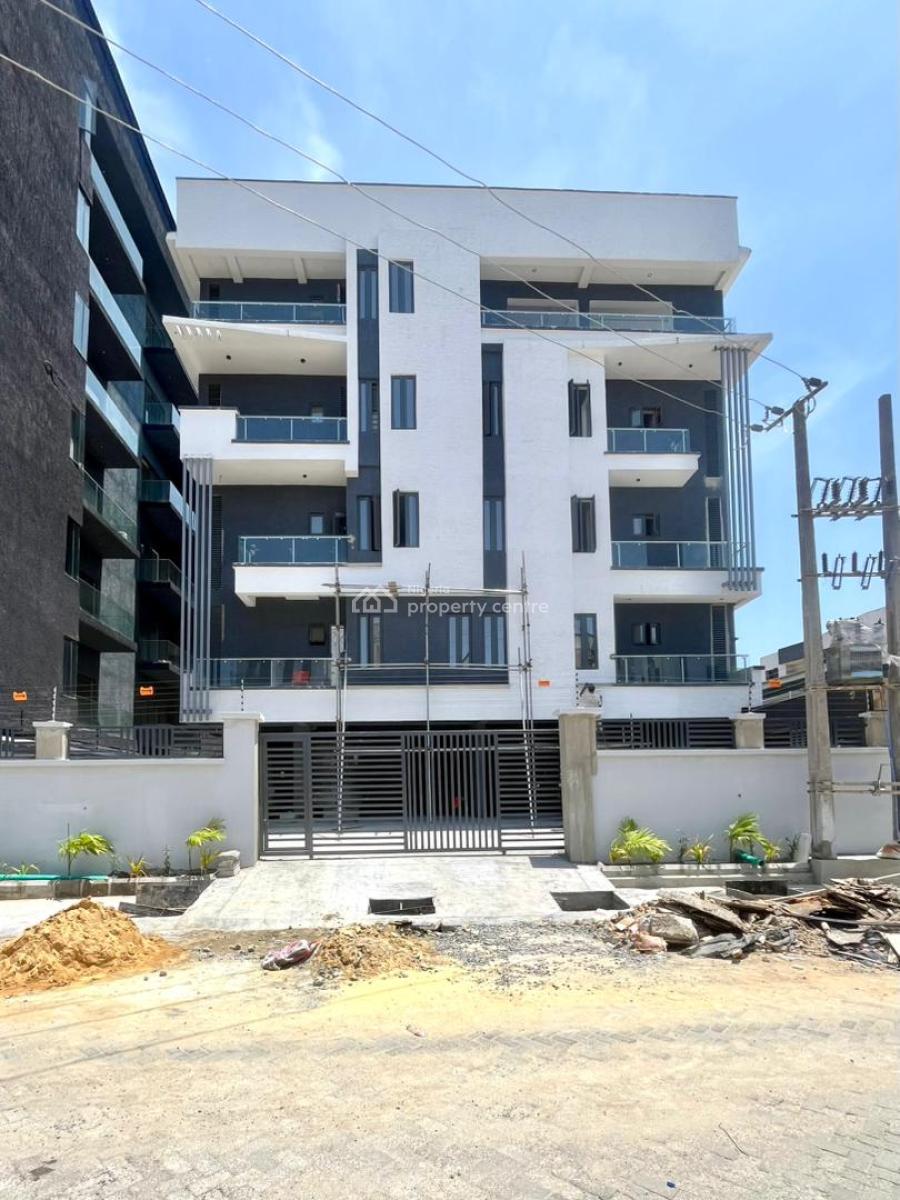 Newly Built Fully Serviced 2bedroom Apartment with a Pool, Elevator, Ensuite Rooms,aesthetic Pop Ceilings,spacious Living Room, Cctv Camera, Ikate, Lekki, Lagos, Flat / Apartment for Sale