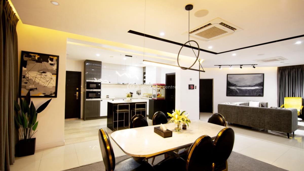 Luxury 2 Bedroom Apartment with Indoor Cinema and a Bq, Cheveron Drive, Bourdillon Court Estate, Lekki Expressway, Lekki, Lagos, Flat / Apartment for Rent