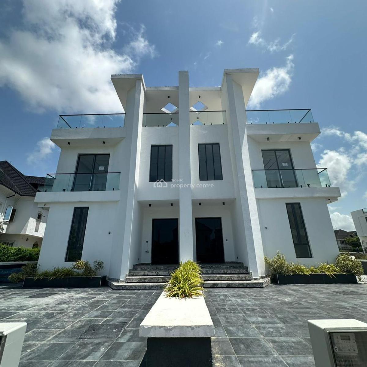 Lovely 5bedroom Semi Detached Duplex with a Bq and a Pool, Ikate, Lekki, Lagos, Semi-detached Duplex for Sale