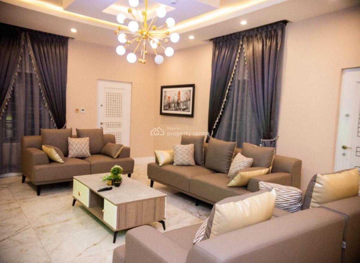 Luxury 4 Bedroom Apartment with Housekeeping and Inbuilt Speaker, Self Compound, En Suite Rooms,wi Fi , Netflix, Ikeja, Lagos, Flat / Apartment Short Let