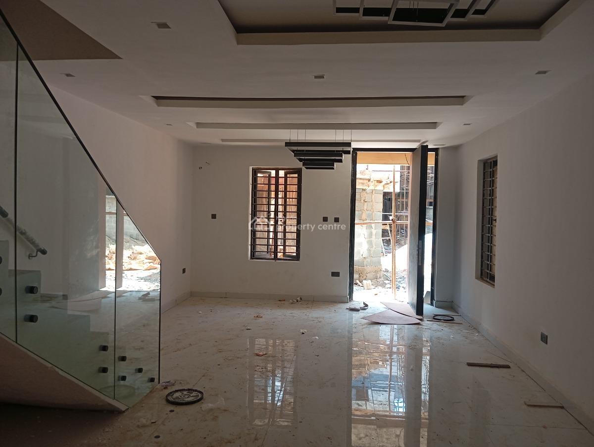 a Tastefully Built 5 Bedroom Semi Detached Duplex + 1rm Bq., Off Oba Akinjobi Street Ikeja G.r.a, Ikeja Gra, Ikeja, Lagos, Semi-detached Duplex for Sale
