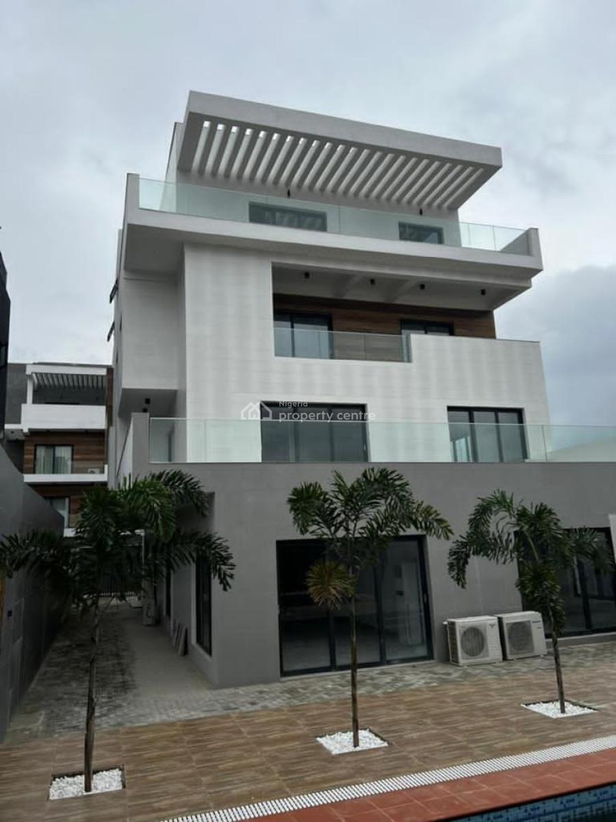 Stunning  5-bedroom Detached Residence Set on 2,245 Sqm, Banana Island, Ikoyi, Lagos, Detached Duplex for Sale