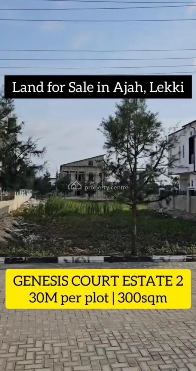 Affordable Plots of Residential Estate Land, Genesis Court Estate Phase 2, Badore, Ajah, Lagos, Residential Land for Sale