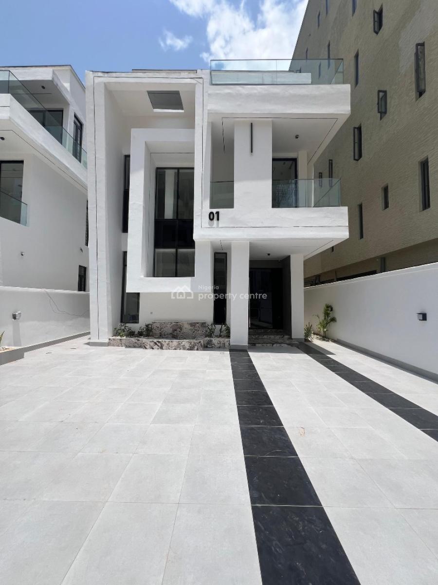Contemporary 5-bedroom Luxury Duplex, Phase 1, Lekki, Lagos, Detached Duplex for Sale