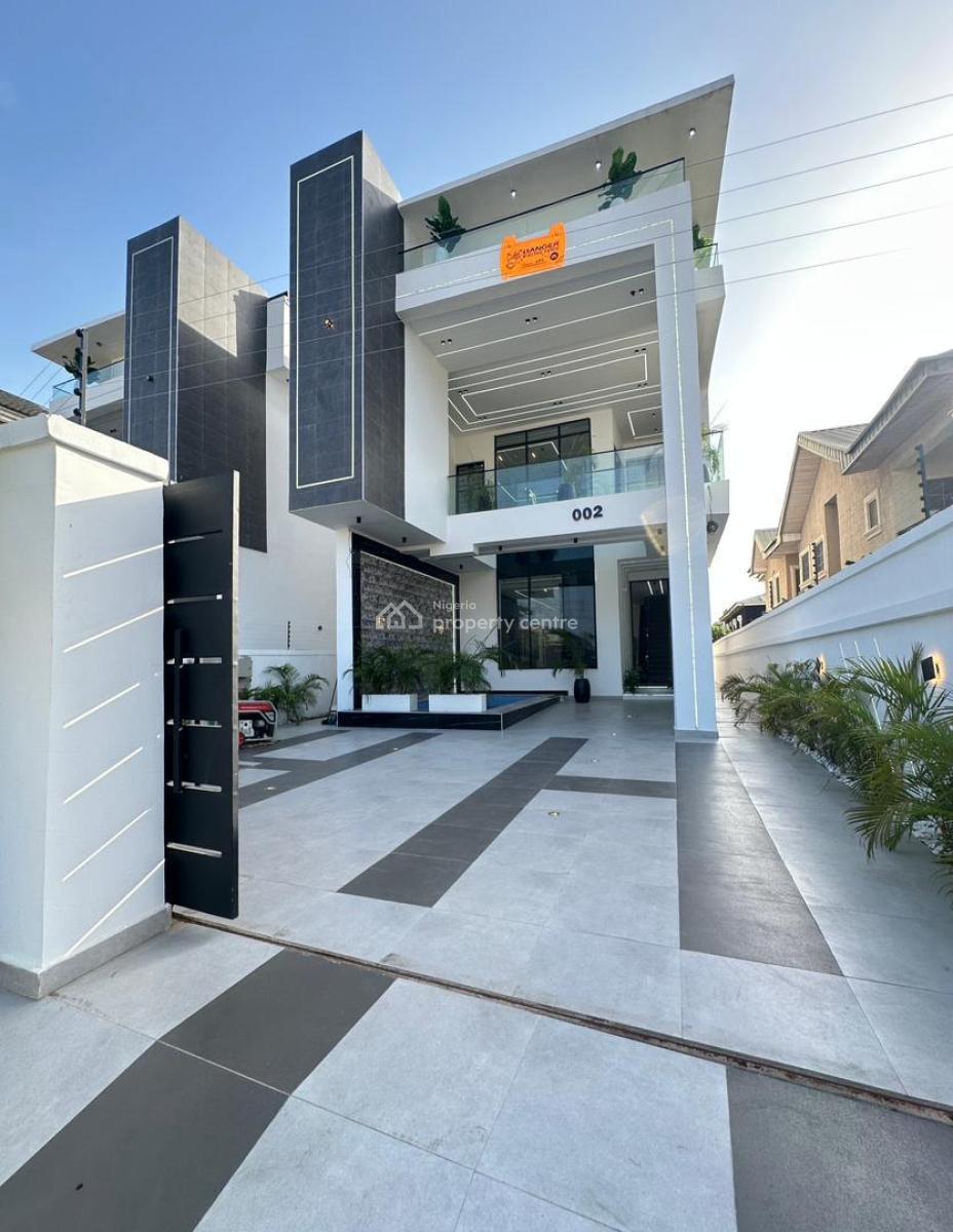 Luxurious and Spacious 5 Bedroom Fully Detached Duplex with Gym, Ikota, Lekki, Lagos, Detached Duplex for Sale