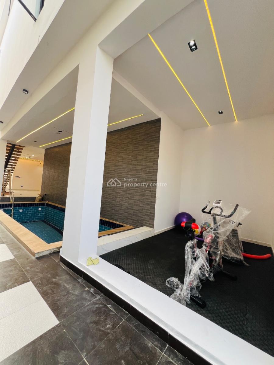 Luxury 5 Bedroom Detached Duplex with a Swimming Pool, Gym and Bq, Ikota Villa Estate, Behind Mega Chicken, Ikota, Lekki, Lagos, Detached Duplex for Sale