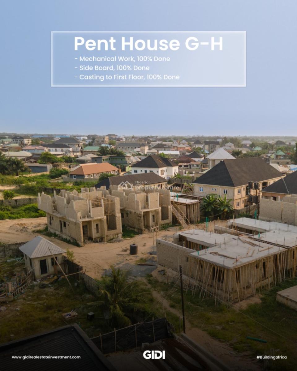 Luxury Three Bedroom Duplex, Atlantic Nominee Layout Abraham Adesanya, Sangotedo, Ajah, Lagos, Detached Duplex for Sale