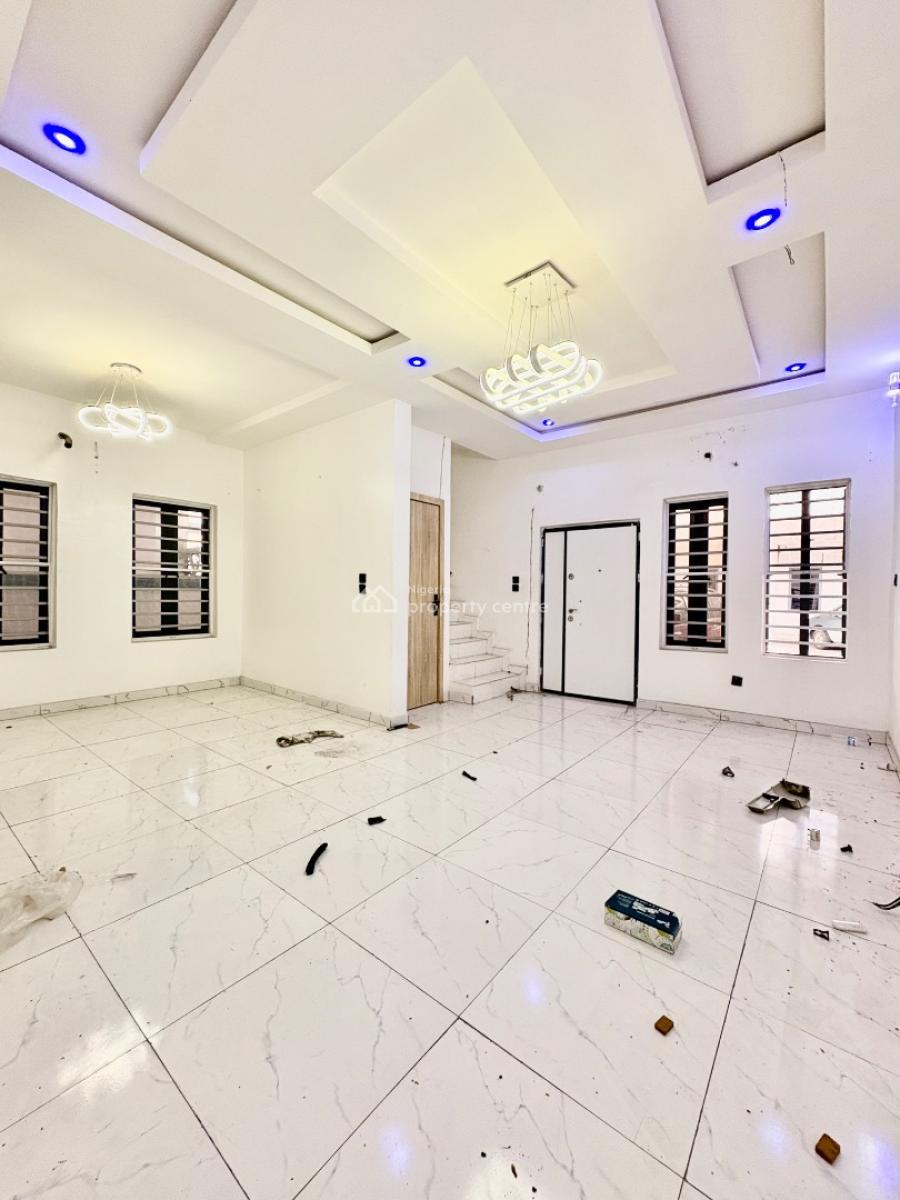 Fully Serviced 4 Bedroom Duplex with Swimming Pool, Gym and Playground, Orchid Road By Lekki 2nd Toll Gate - Before The Orchid Enyo, Lekki, Lagos, Terraced Bungalow for Rent