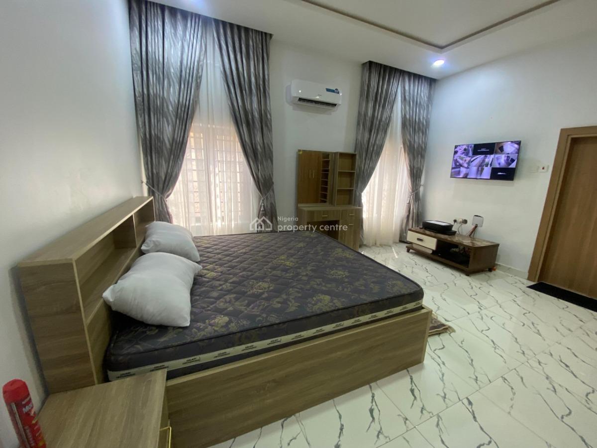 Luxury Furnished 3 Bedroom Bungalow with 1 Bedroom Flat, Kado Estate Phase 1, Kado, Abuja, Detached Bungalow for Rent