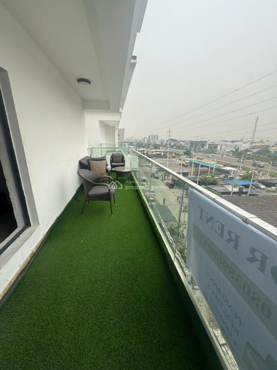 *pent Floor Fully Furnished 2bed Available, Lekki Right, Lekki Phase 1, Lekki, Lagos, Flat / Apartment for Rent