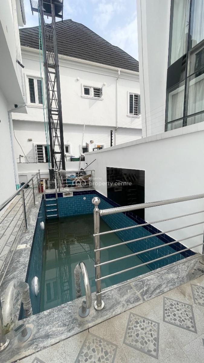 a Well Decorated 5bdr  Detached Home + Bq + Pool, Estate By 2nd Toll Gate, Eleganza., Lekki, Lagos, Detached Duplex for Sale