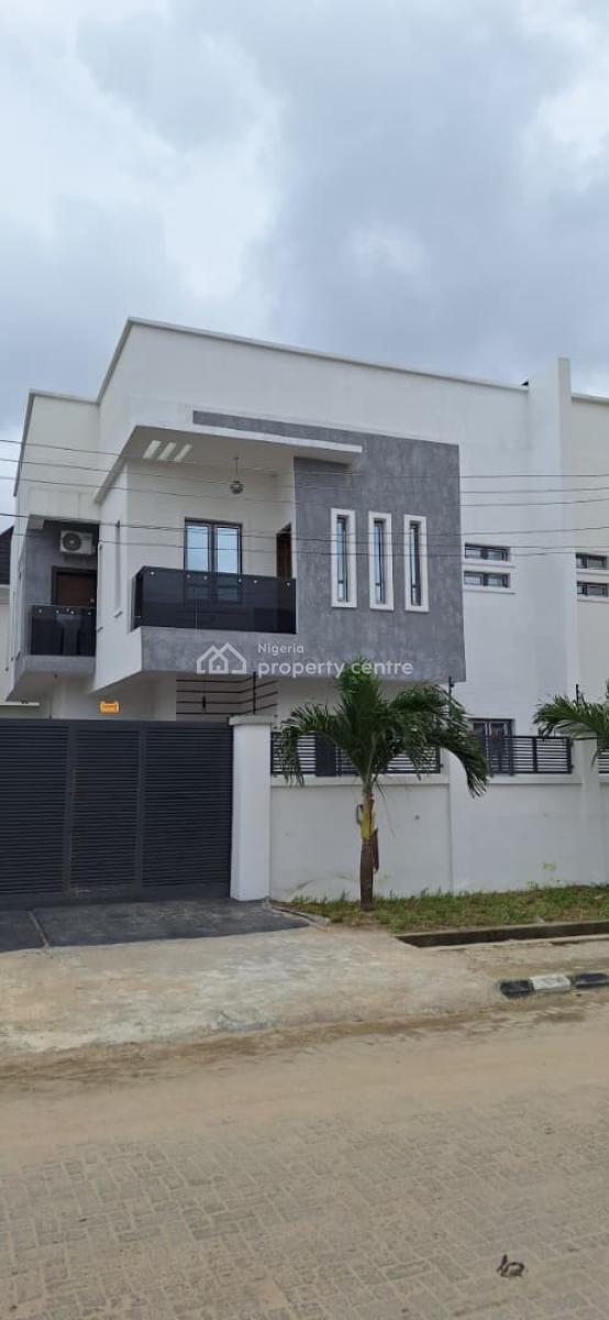 Luxury Fully Furnished 4  Bedroom  Semi-detached Duplex with Excellent, Lekki Scheme Road, Lekki, Lagos, Semi-detached Duplex for Sale