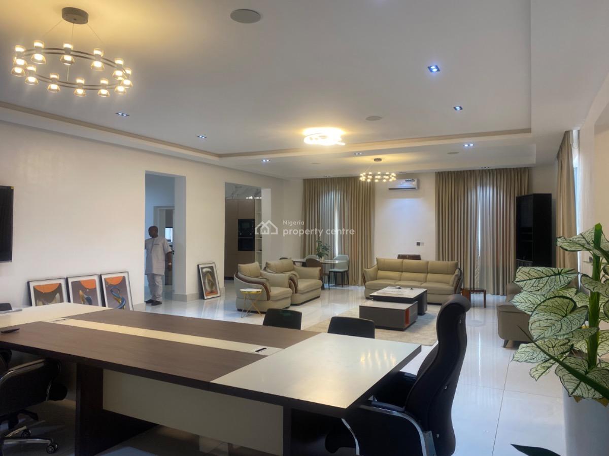Fully Furnished 5-bedroom Duplex with 1-room Boys Quarters  Features:, One Billion Dollar Estate, Guzape District, Abuja, Detached Duplex for Sale