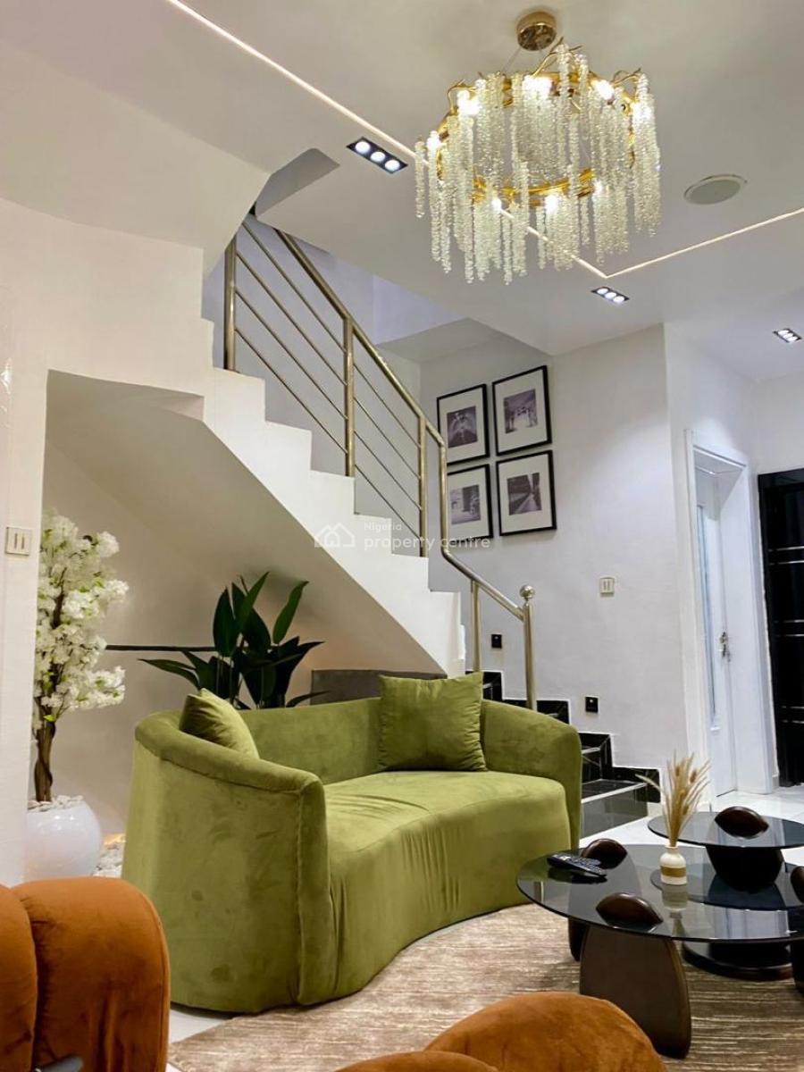 Luxuriously Furnished 2bedroom Terrace Duplex + Solar Inverter, Ikota Gra, Ikota, Lekki, Lagos, Ikota, Lekki, Lagos, Terraced Duplex for Rent
