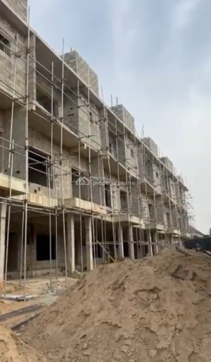 Brand New 4bedroom Carcass, Apo Resettlement, Apo, Abuja, Terraced Duplex for Sale