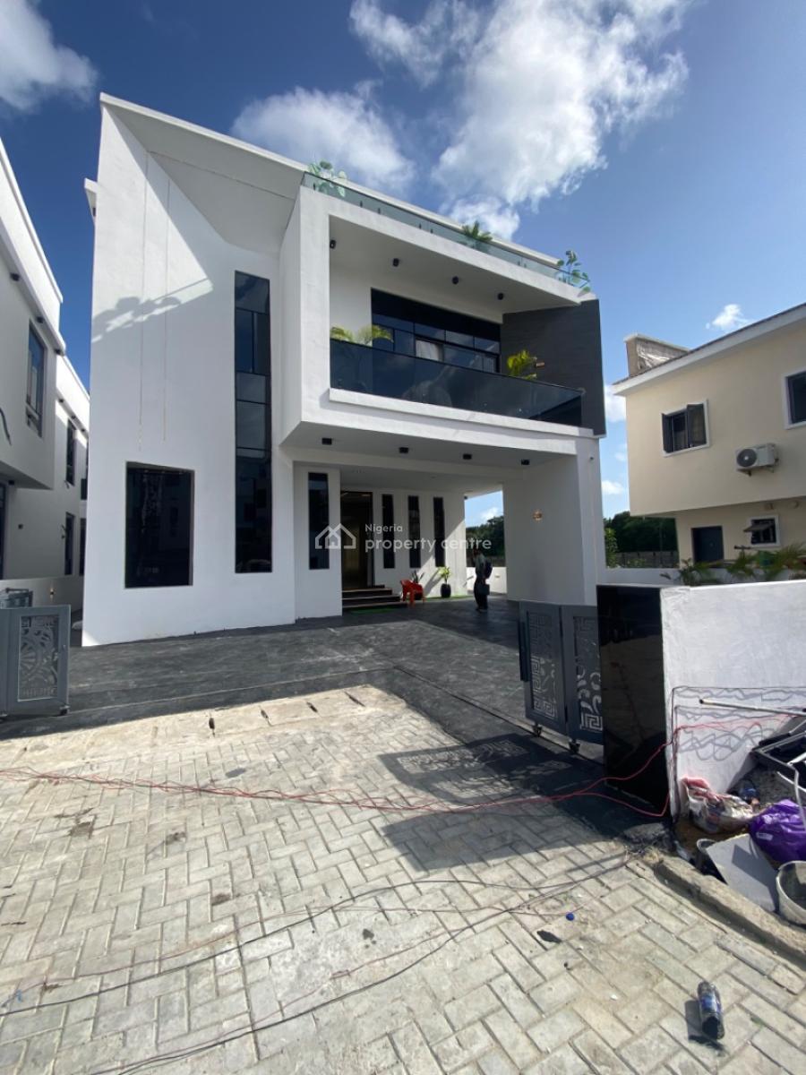 a Beautiful 5 Bedrooms Fully Detached Duplex with a Swimming Pool/gym, By Chevron,lekki Conservation- Call to Access Estate, Lekki Phase 2, Lekki, Lagos, Detached Duplex for Sale