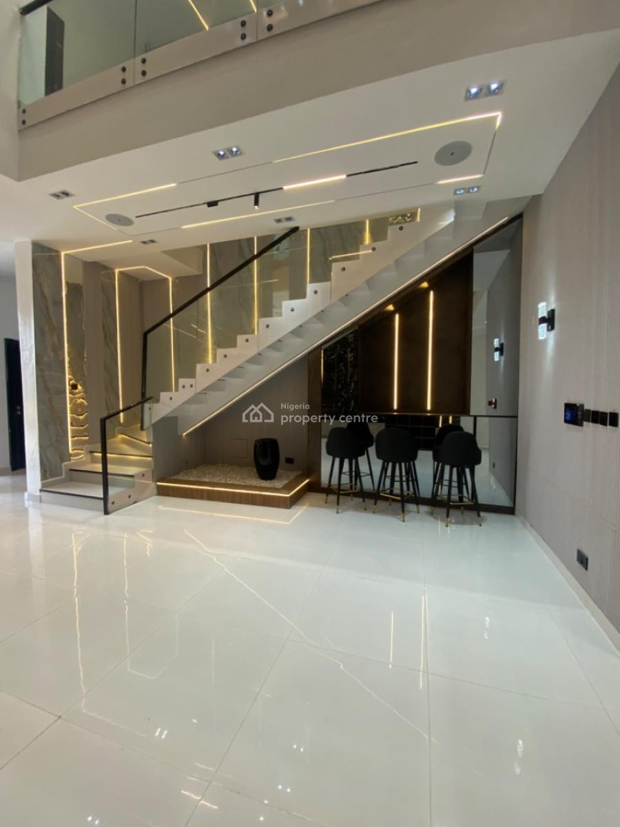 a Beautiful 5 Bedrooms Fully Detached Duplex with a Swimming Pool/gym, By Chevron,lekki Conservation- Call to Access Estate, Lekki Phase 2, Lekki, Lagos, Detached Duplex for Sale